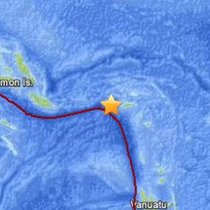 У Соломоновых островов произошло землетрясение магнитудой 8