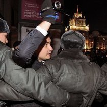 В Москве задержанных на акции в защиту свободы собраний отпустили из ОВД