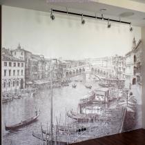 Венеция. Гранд-канал. Настенная роспись в холле частного интерьера в Омске.