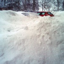 Весна пришла! Утро начинается с лопаты!