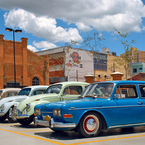 Выставка бразильских ретро машин