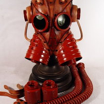 Warlus 2 Steampunk Gas Mask. Full set.