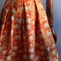 юбка с апельсинами