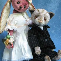 Жених и невеста. . . тили-тили-тесто :)